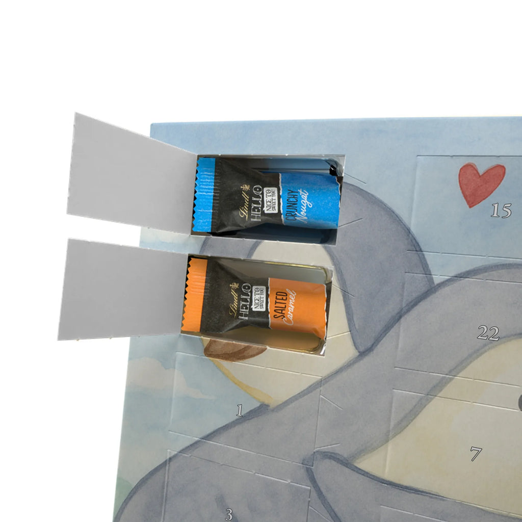 Chocolate advent calendar penguin best cousin in the world Design thank you, birthday, gift idea, birthday present, gift tip, make you happy, giving, for, gift, daughter of aunt, relatives, daughter of uncle