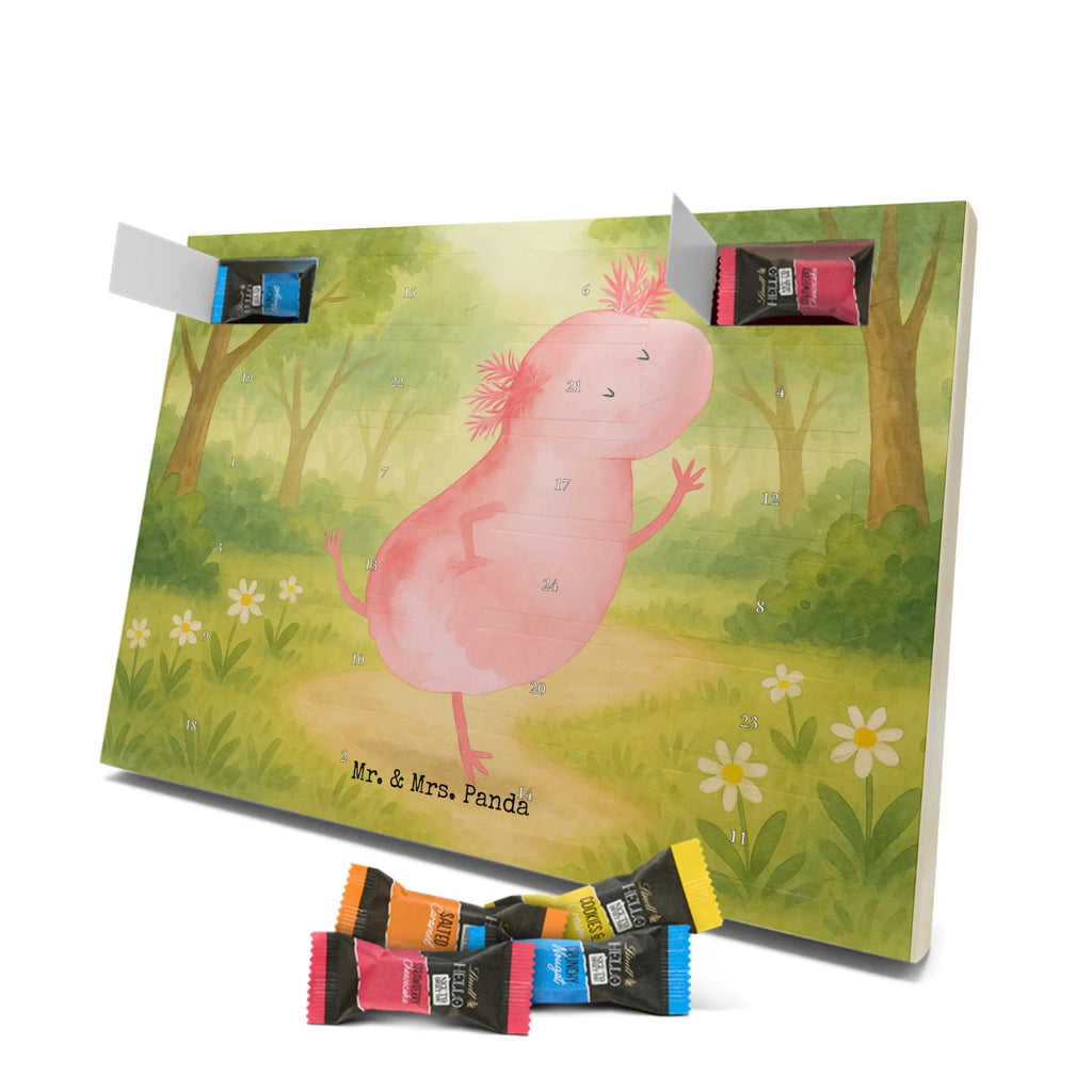 Chocolate advent calendar axolotl Dance Design Axelotl, marine animals, Mexican walking fish, salamander, girlfriend, stars, amphibians, tailfish, roof damage, best friend