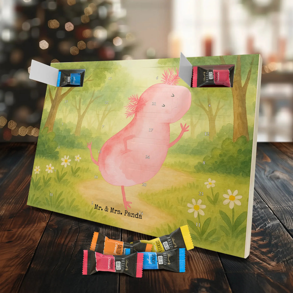 Chocolate advent calendar axolotl Dance Design Axelotl, marine animals, Mexican walking fish, salamander, girlfriend, stars, amphibians, tailfish, roof damage, best friend