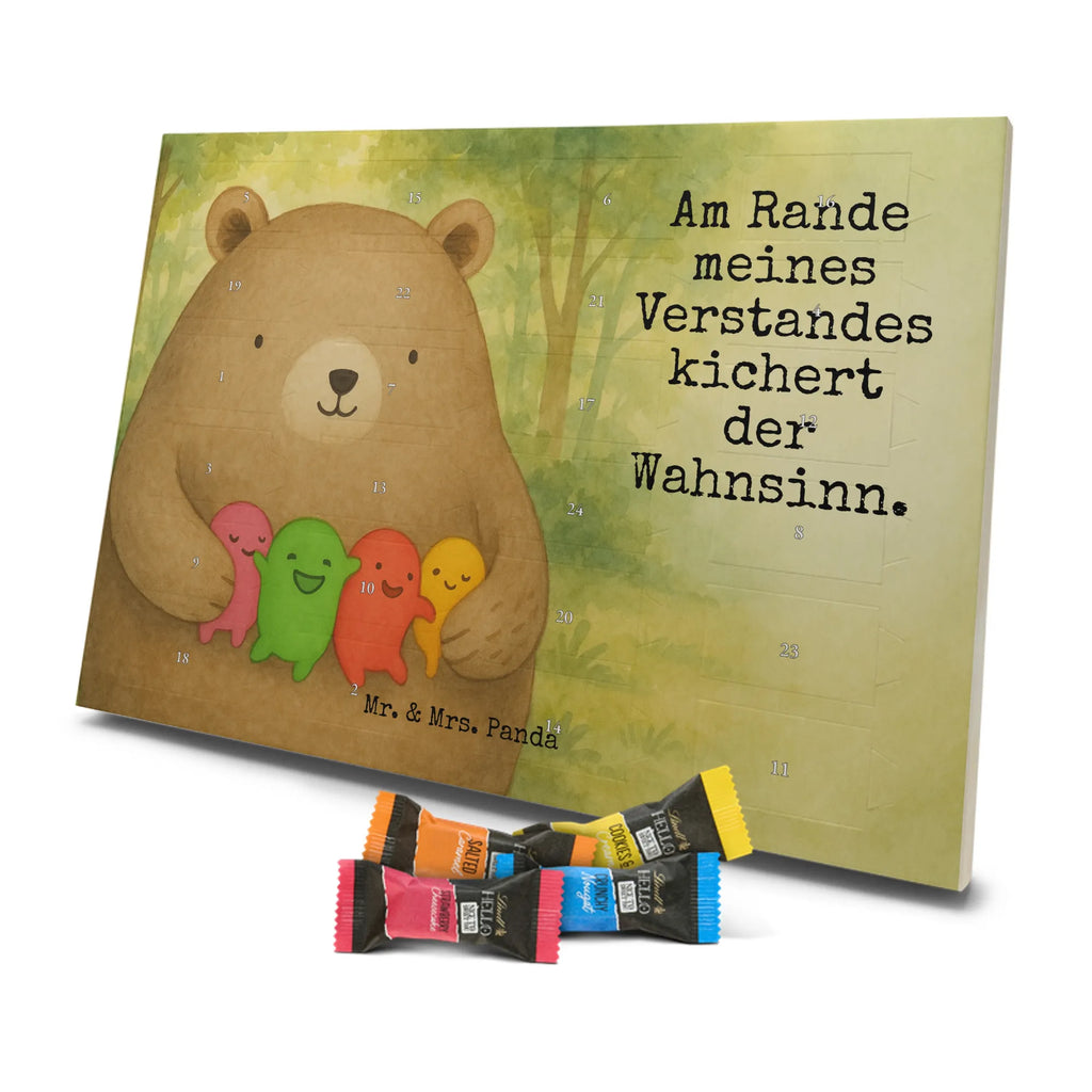 Chocolate advent calendar bear Feeling Design teddy bear, cuddly toy, Madness