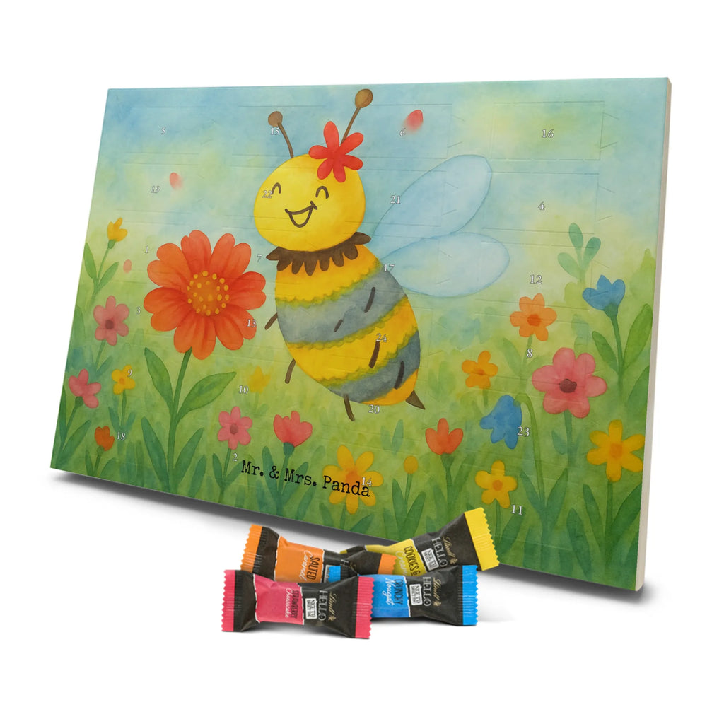 Chocolate advent calendar bee flower Design wasp, bumblebee