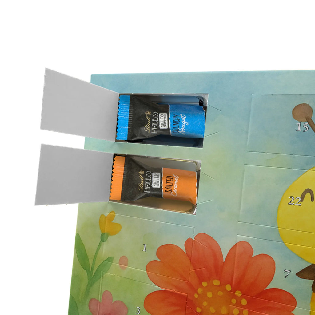 Chocolate advent calendar bee flower Design wasp, bumblebee