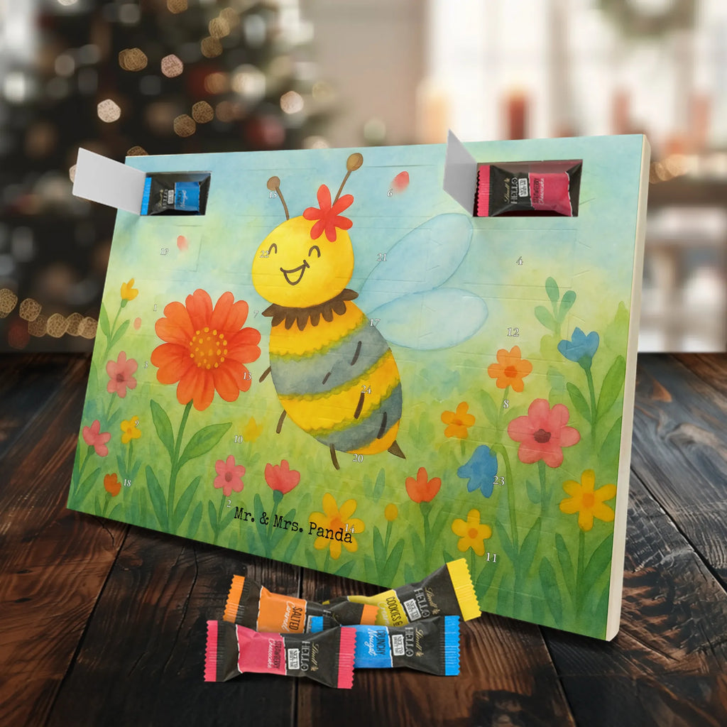 Chocolate advent calendar bee flower Design wasp, bumblebee