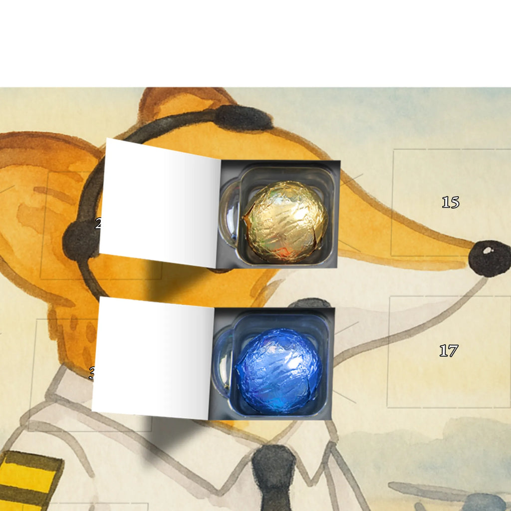 Chocolate advent calendar Pilot Passion Design gift, promotion, anniversary, retirement, sayings, job start, gift idea, best, farewell gift, profession, passing exam