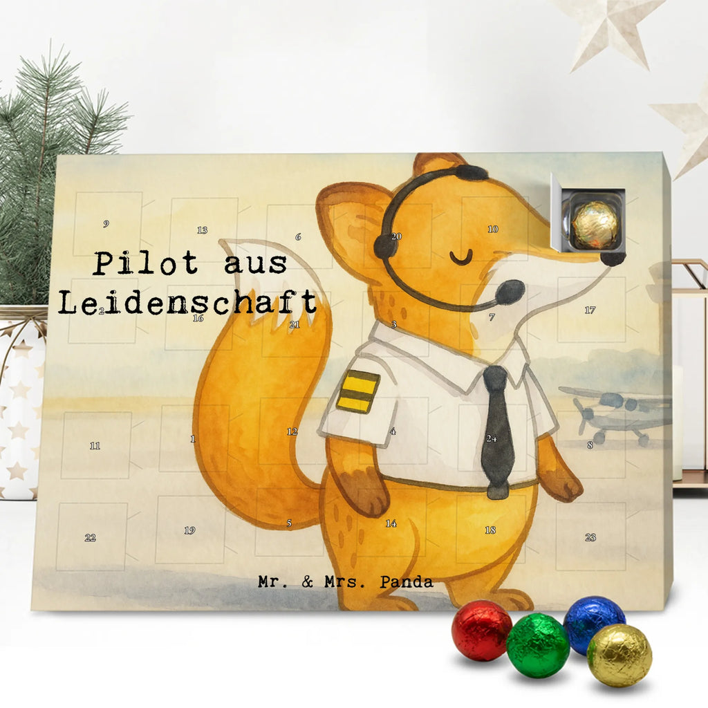 Chocolate advent calendar Pilot Passion Design gift, promotion, anniversary, retirement, sayings, job start, gift idea, best, farewell gift, profession, passing exam