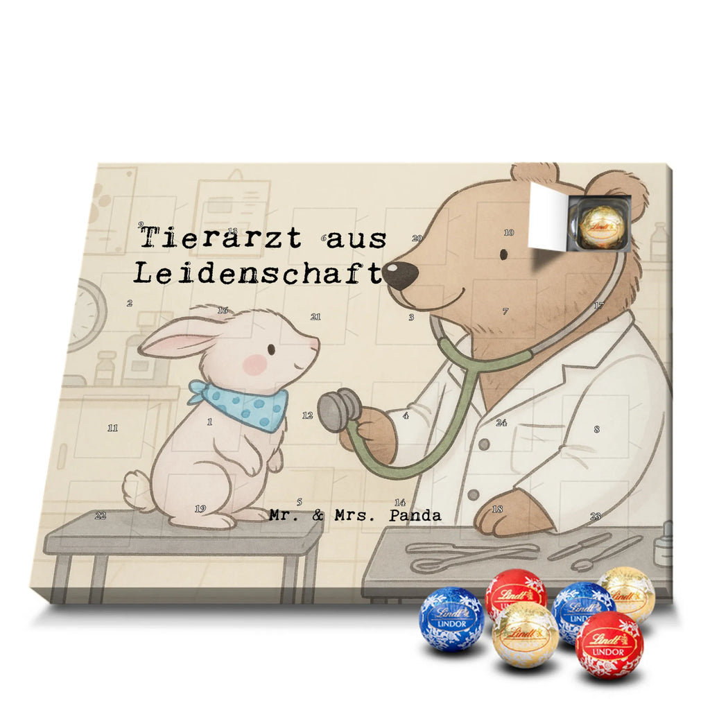 Chocolate advent calendar Veterinarian Passion Design gift, promotion, anniversary, retirement, sayings, job start, gift idea, best, farewell gift, profession, passing exam