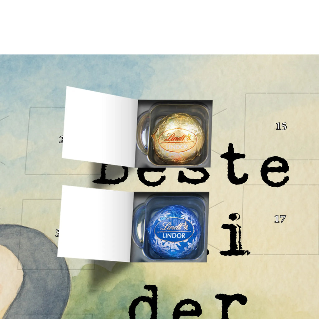 Chocolate advent calendar penguin Best grandma in the world Design thank you, birthday, gift idea, birthday present, gift tip, make you happy, giving, for, gift, grandpa, granddaughter, Grandmother, grandma, grandchild, best, grandson, little thing