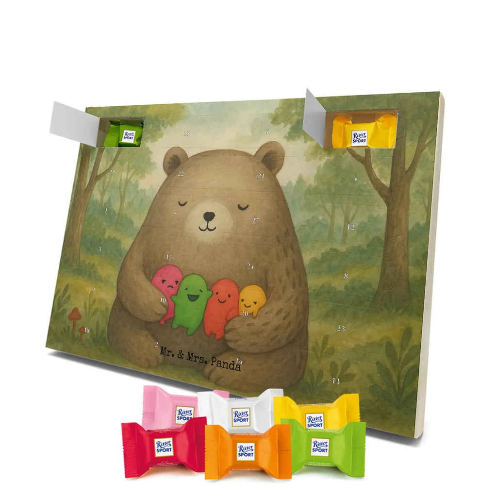 Chocolate advent calendar bear Feeling Design teddy bear, cuddly toy, Madness