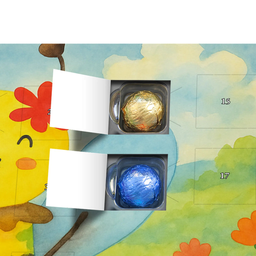 Chocolate advent calendar bee happy Design wasp, bumblebee