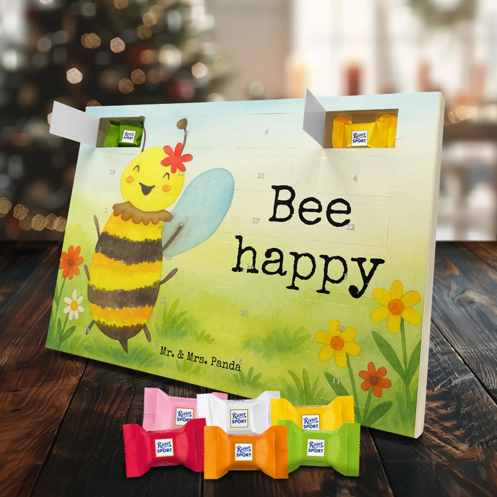 Chocolate advent calendar bee happy Design wasp, bumblebee