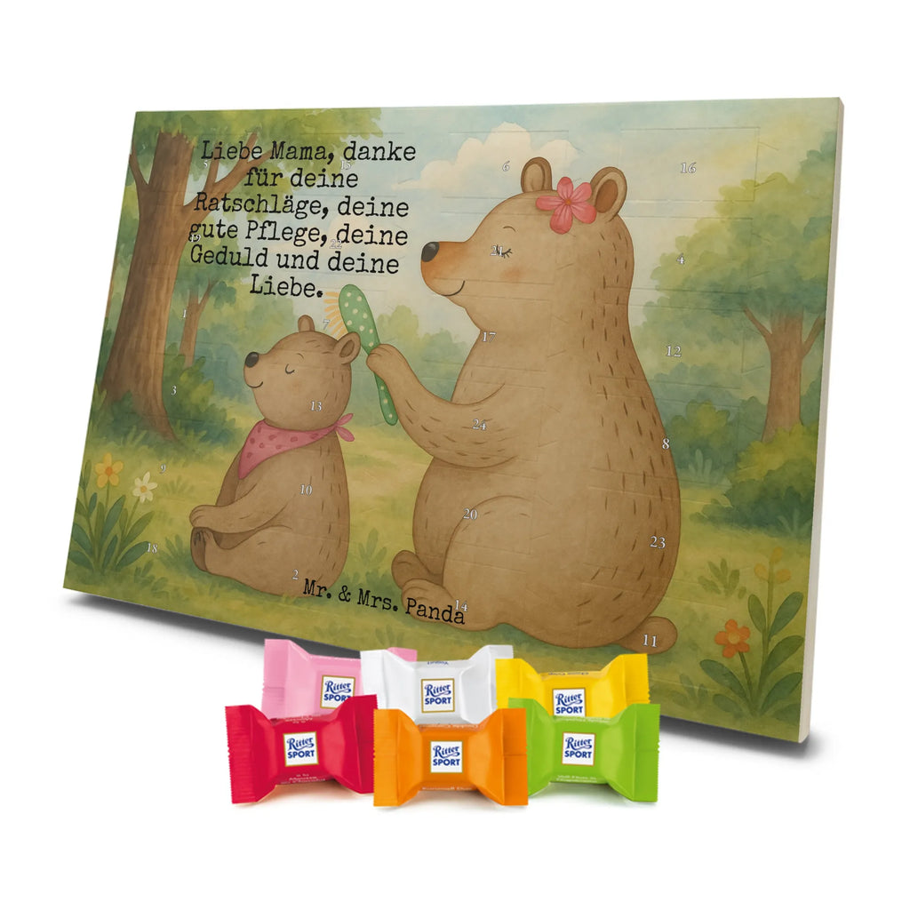 Chocolate advent calendar bear child Design Father's Day, Mother's Day, Gift