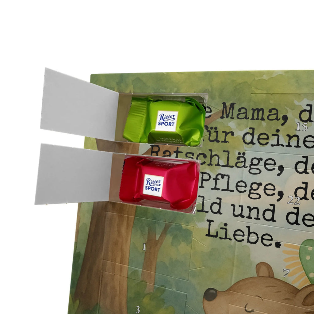 Chocolate advent calendar bear child Design Father's Day, Mother's Day, Gift