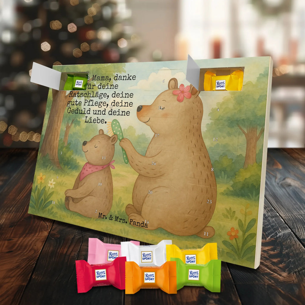 Chocolate advent calendar bear child Design Father's Day, Mother's Day, Gift