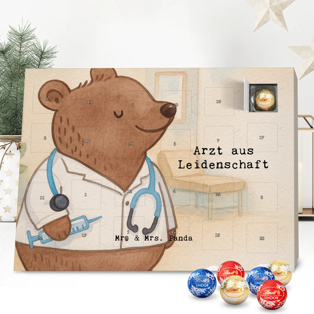 Chocolate advent calendar Doctor Passion Design gift, promotion, anniversary, retirement, sayings, job start, gift idea, best, farewell gift, profession, passing exam
