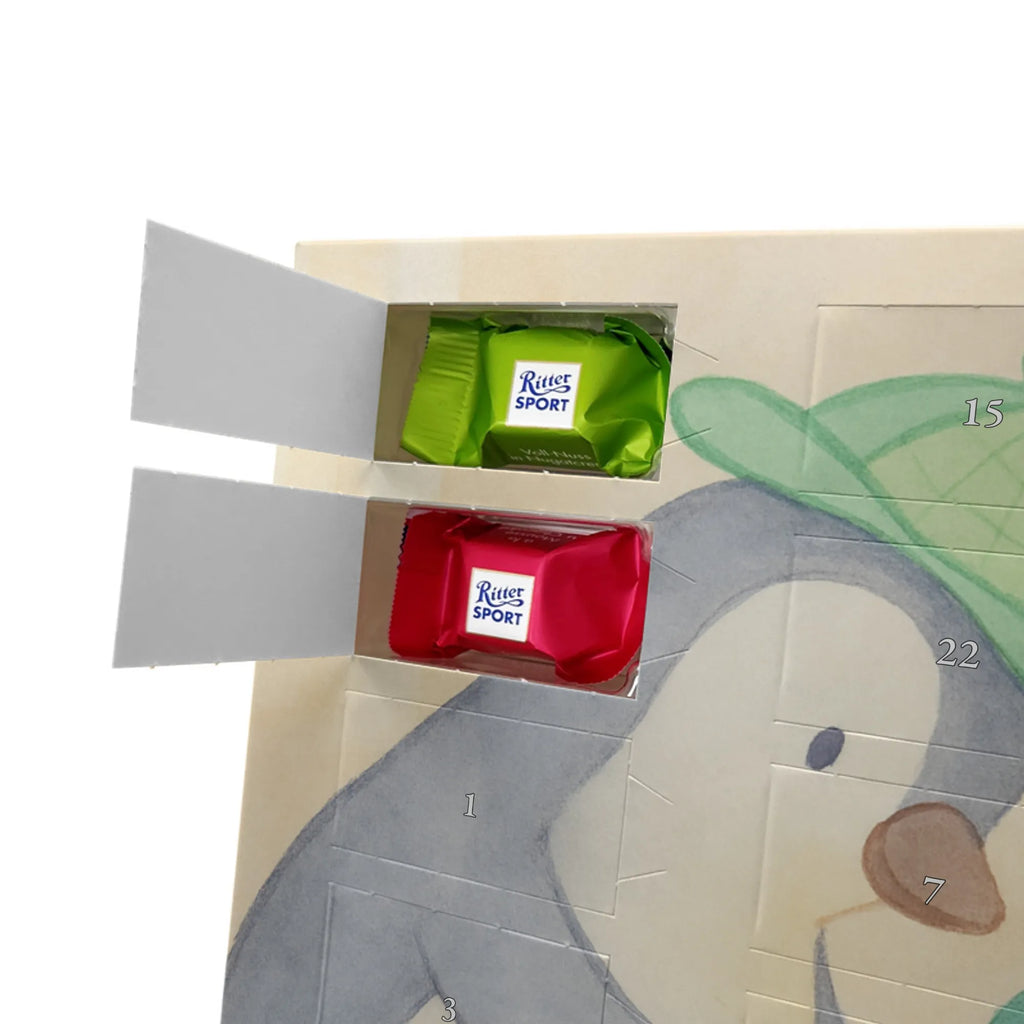 Chocolate advent calendar Detective passion Design gift, promotion, anniversary, retirement, sayings, job start, gift idea, best, farewell gift, profession, passing exam