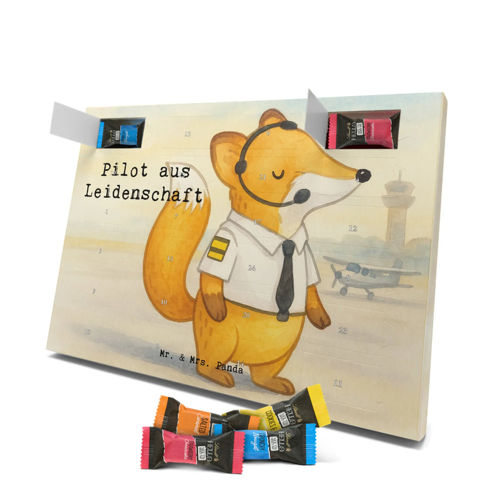 Chocolate advent calendar Pilot Passion Design gift, promotion, anniversary, retirement, sayings, job start, gift idea, best, farewell gift, profession, passing exam