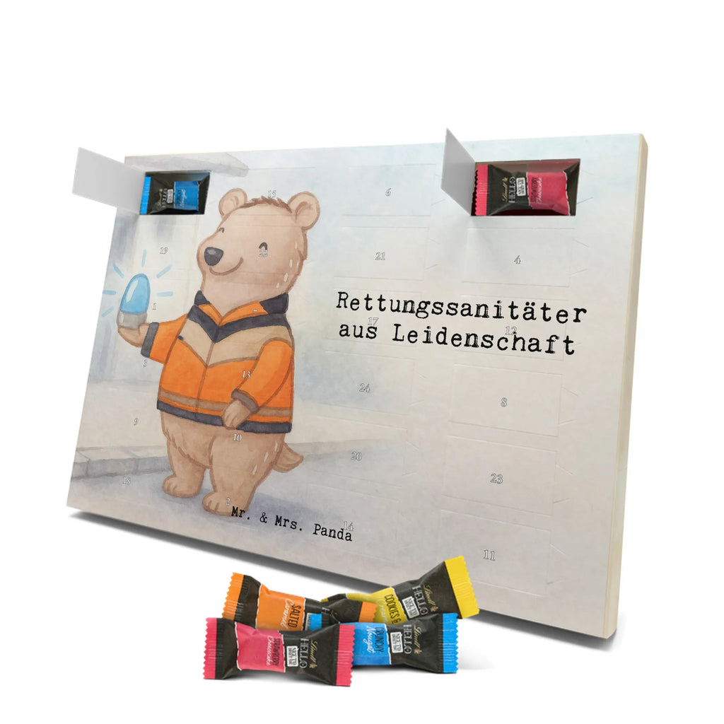 Chocolate advent calendar Paramedic Passion Design gift, promotion, anniversary, retirement, sayings, job start, gift idea, best, farewell gift, profession, passing exam