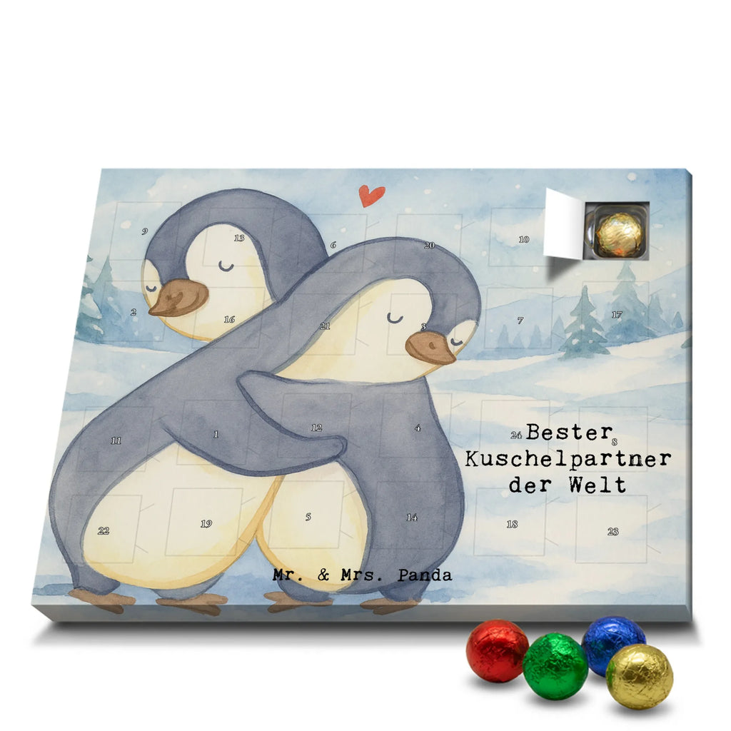 Chocolate advent calendar penguin Best cuddle partner in the world Design thank you, birthday, gift idea, birthday present, gift tip, make you happy, giving, for, gift, Bed, Wife, Husband, Cuddle, Girlfriend, In Love, Netflix, Boyfriend, Spouse, Life Partner, Wedding Anniversary, Cuddle Partner
