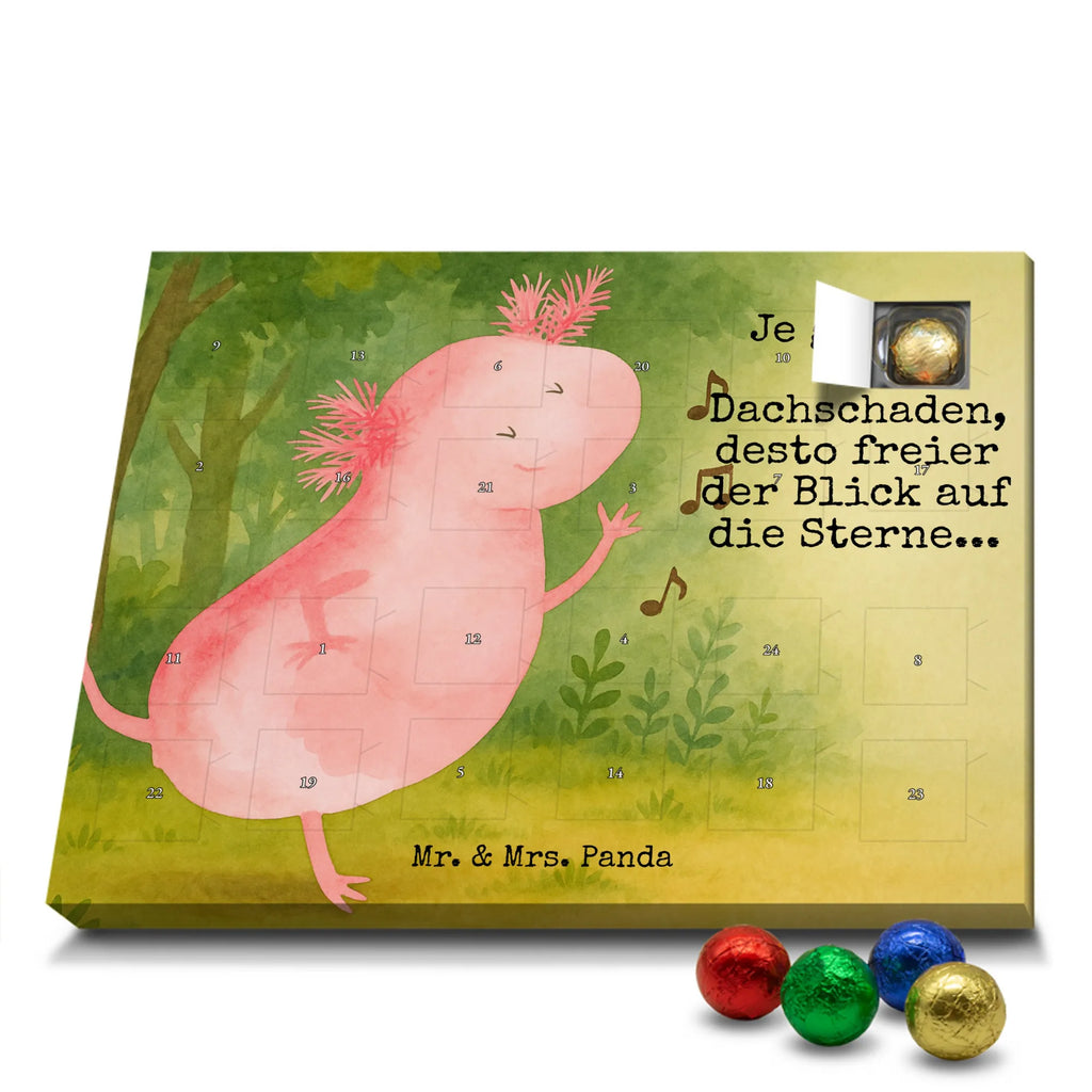 Chocolate advent calendar axolotl Dance Design Axelotl, marine animals, Mexican walking fish, salamander, girlfriend, stars, amphibians, tailfish, roof damage, best friend
