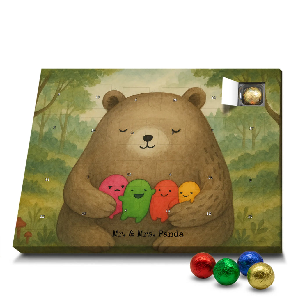 Chocolate advent calendar bear Feeling Design teddy bear, cuddly toy, Madness