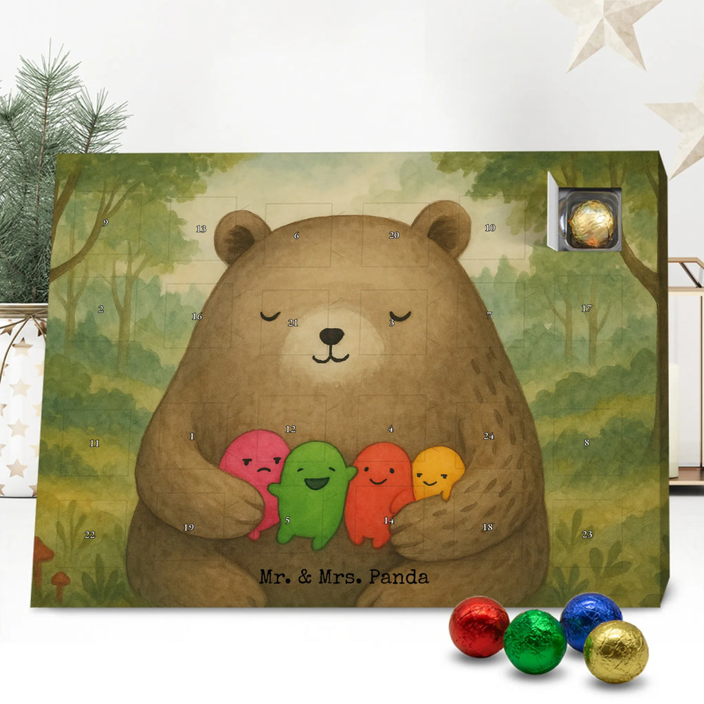 Chocolate advent calendar bear Feeling Design teddy bear, cuddly toy, Madness