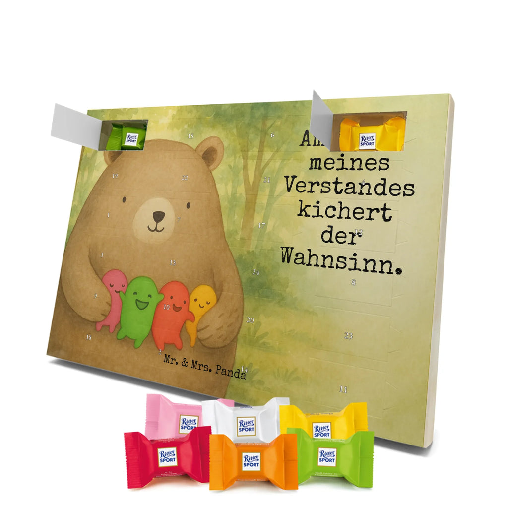 Chocolate advent calendar bear Feeling Design teddy bear, cuddly toy, Madness