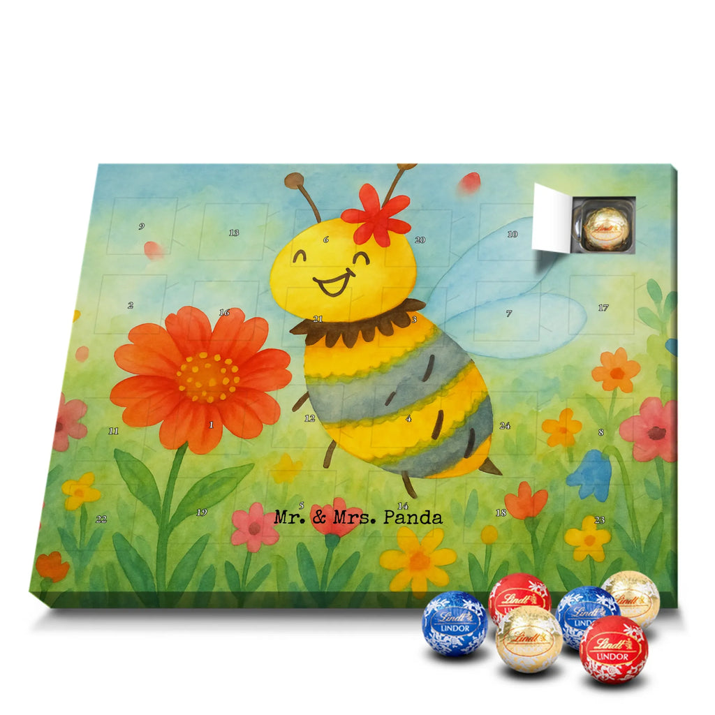 Chocolate advent calendar bee flower Design wasp, bumblebee