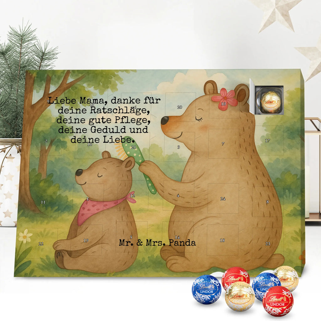 Chocolate advent calendar bear child Design Father's Day, Mother's Day, Gift