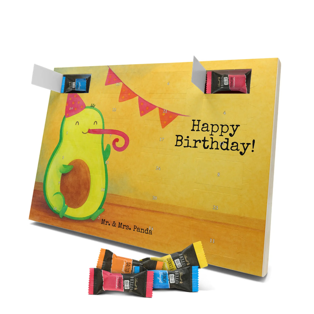 Chocolate advent calendar avocado Birthday Design vegetables