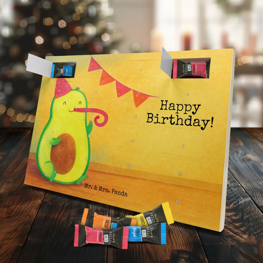 Chocolate advent calendar avocado Birthday Design vegetables