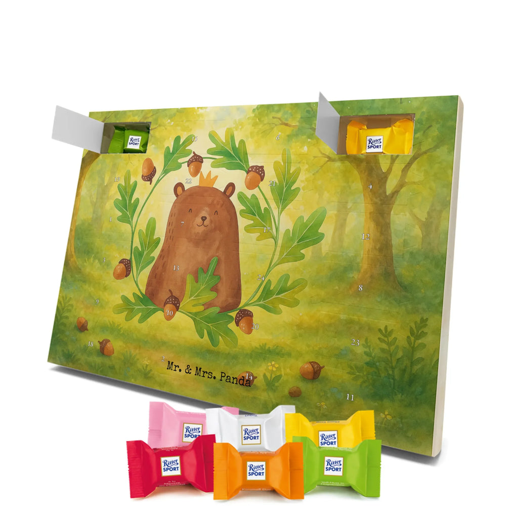 Chocolate advent calendar bear king Design teddy bear, cuddly toy, Father, best daddy, Father's Day, Daddy Bear, world best daddy