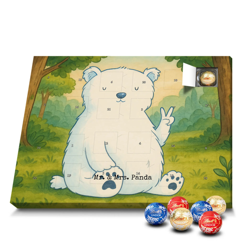 Chocolate advent calendar Icebear Lazy Design teddy bear, cuddly toy, office job, lazy, North Pole, work, relaxing, workplace, Polar bear