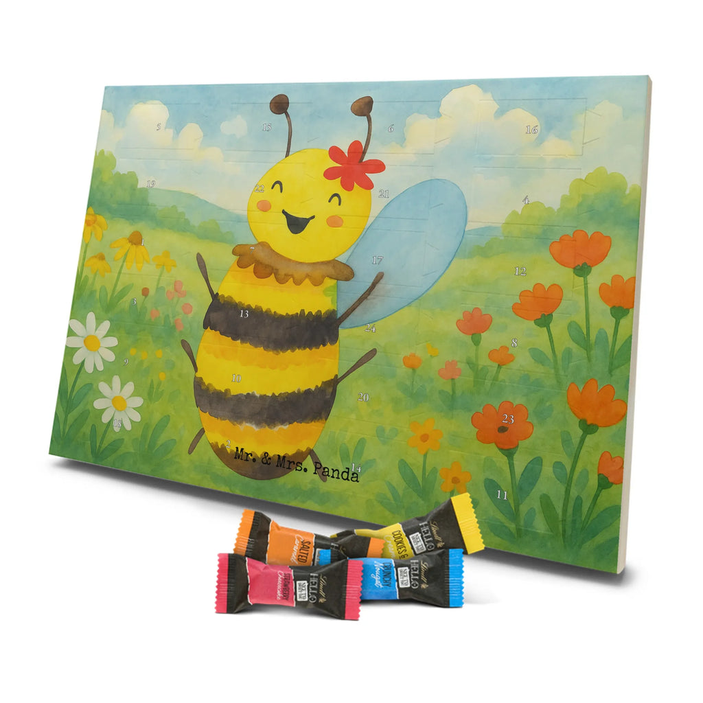 Chocolate advent calendar bee happy Design wasp, bumblebee