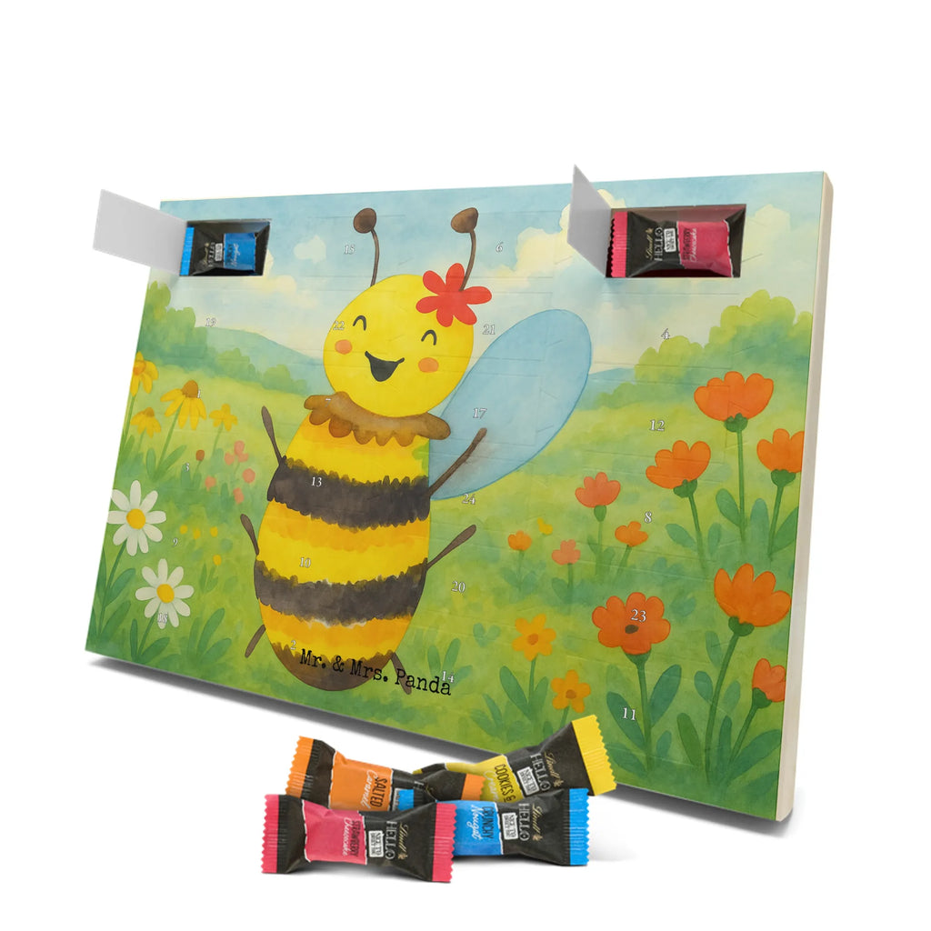 Chocolate advent calendar bee happy Design wasp, bumblebee