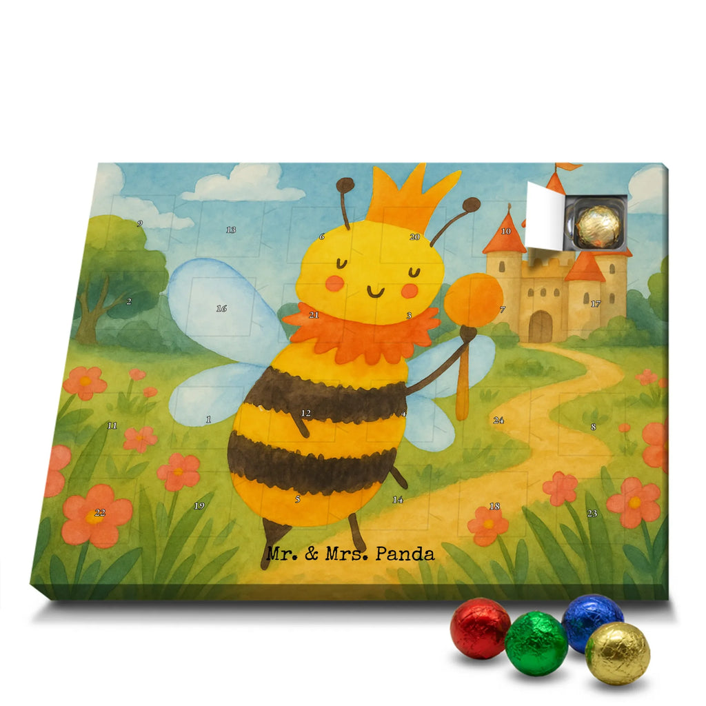 Chocolate advent calendar bee king Design wasp, bumblebee