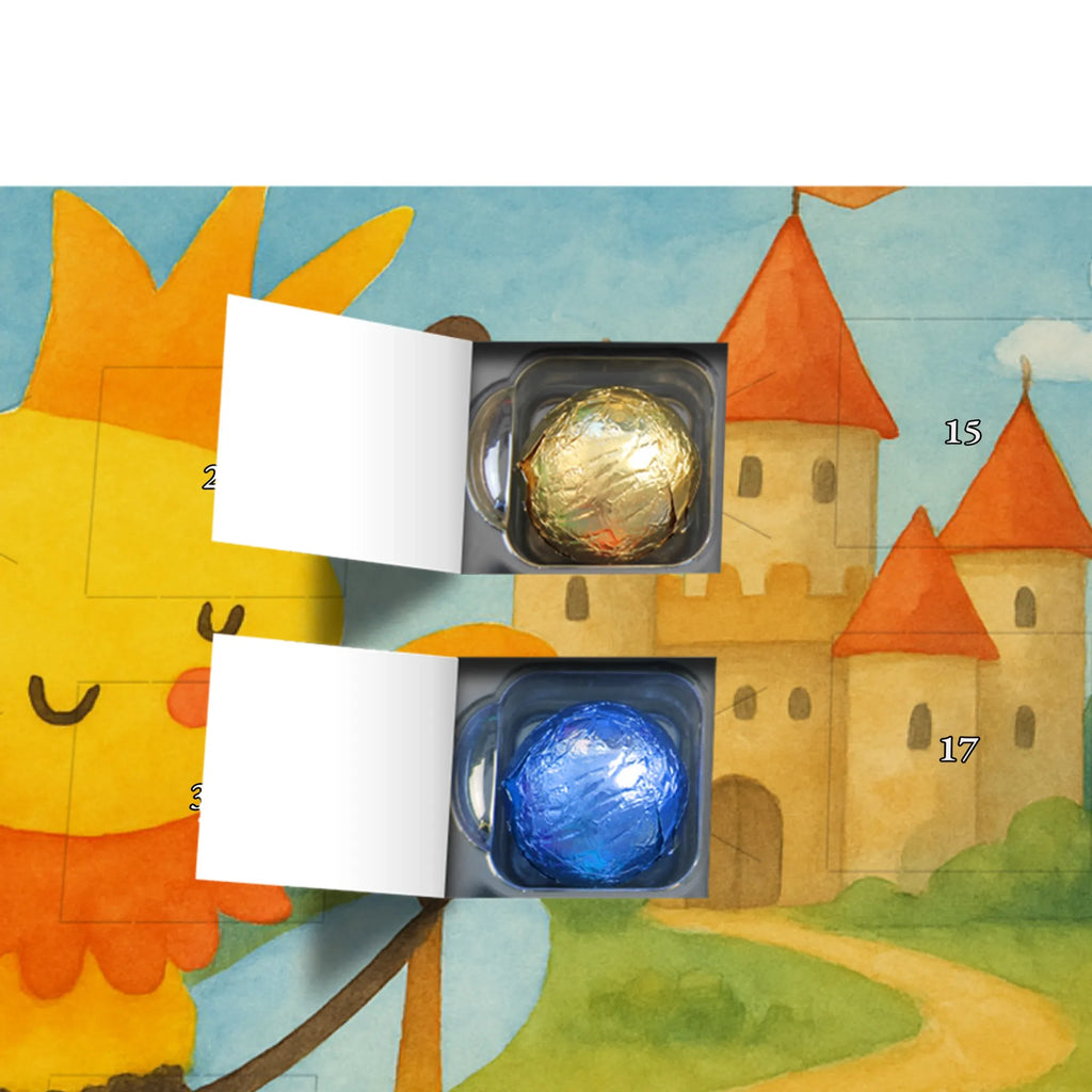 Chocolate advent calendar bee king Design wasp, bumblebee