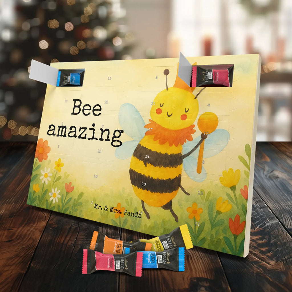 Chocolate advent calendar bee king Design wasp, bumblebee