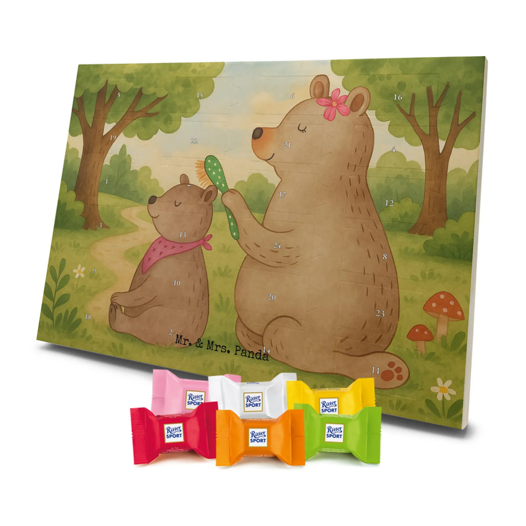 Chocolate advent calendar bear child Design Father's Day, Mother's Day, Gift