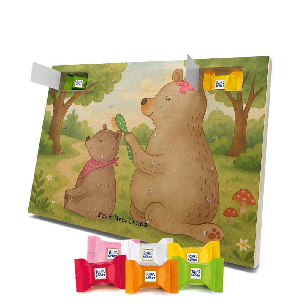 Chocolate advent calendar bear child Design Father's Day, Mother's Day, Gift