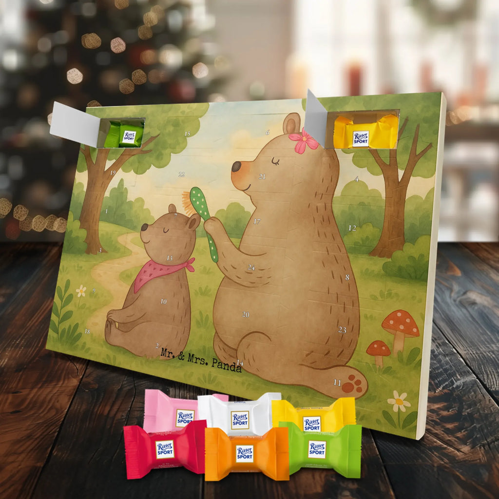 Chocolate advent calendar bear child Design Father's Day, Mother's Day, Gift