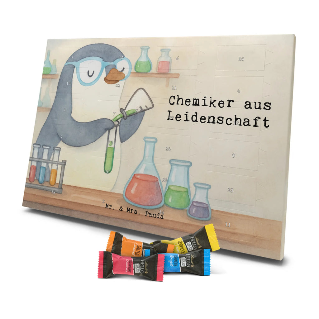 Chocolate advent calendar chemist Passion Design gift, promotion, anniversary, retirement, sayings, job start, gift idea, best, farewell gift, profession, passing exam