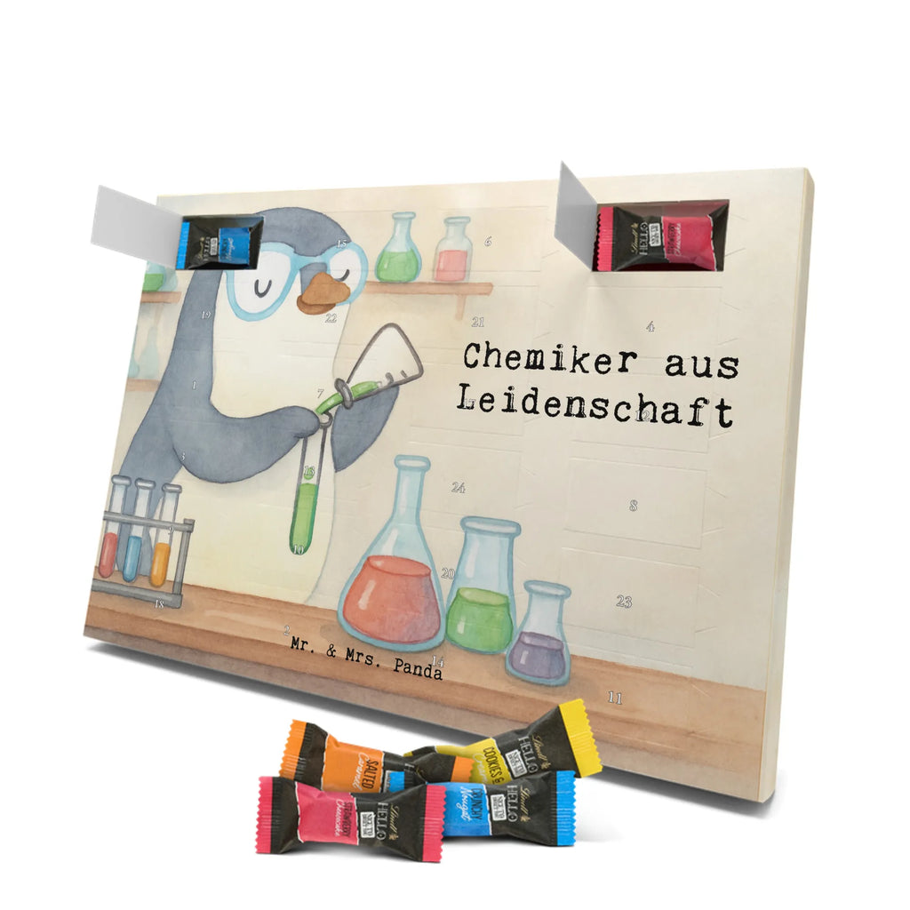 Chocolate advent calendar chemist Passion Design gift, promotion, anniversary, retirement, sayings, job start, gift idea, best, farewell gift, profession, passing exam