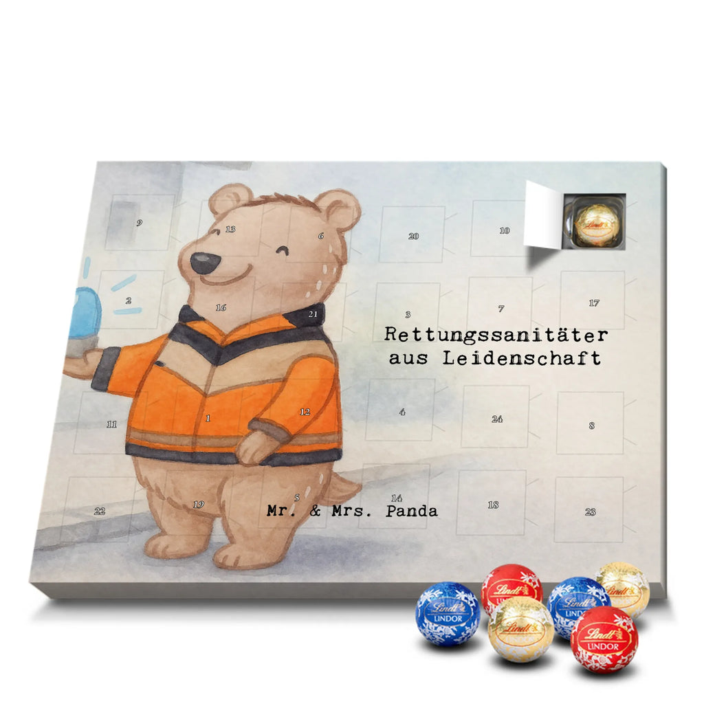 Chocolate advent calendar Paramedic Passion Design gift, promotion, anniversary, retirement, sayings, job start, gift idea, best, farewell gift, profession, passing exam