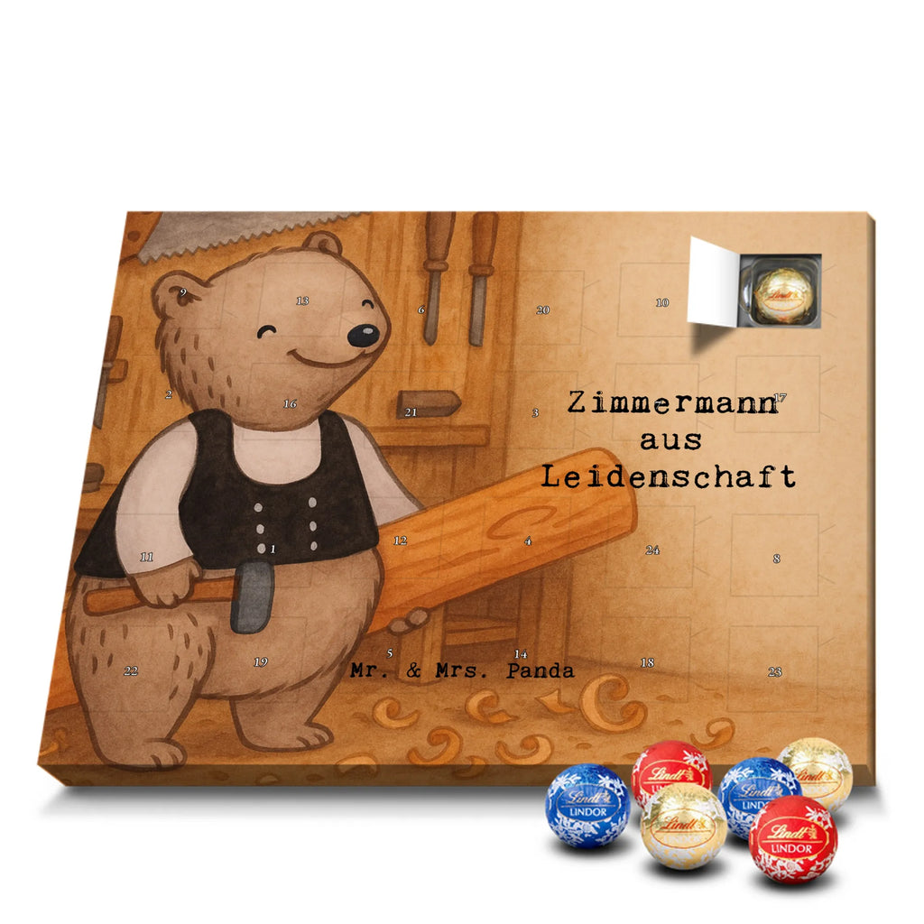 Chocolate advent calendar Carpenter Passion Design gift, promotion, anniversary, retirement, sayings, job start, gift idea, best, farewell gift, profession, passing exam