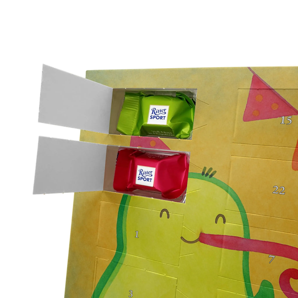 Chocolate advent calendar avocado Birthday Design vegetables