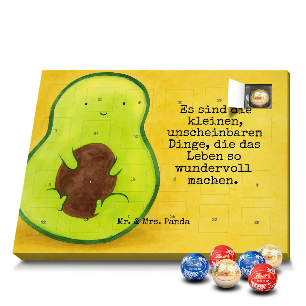 Chocolate advent calendar avocado core Design vegetables, saying life, avocado seed, seed, plant