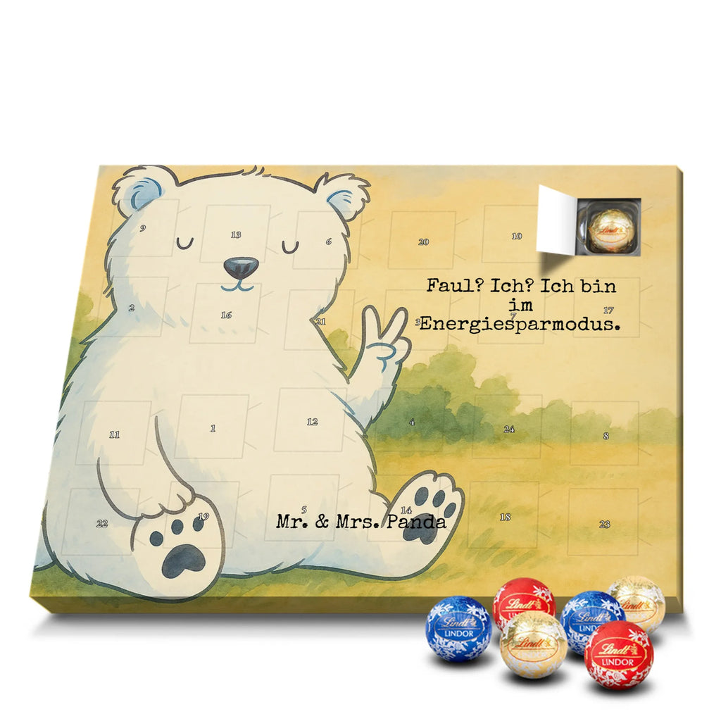 Chocolate advent calendar Icebear Lazy Design teddy bear, cuddly toy, office job, lazy, North Pole, work, relaxing, workplace, Polar bear