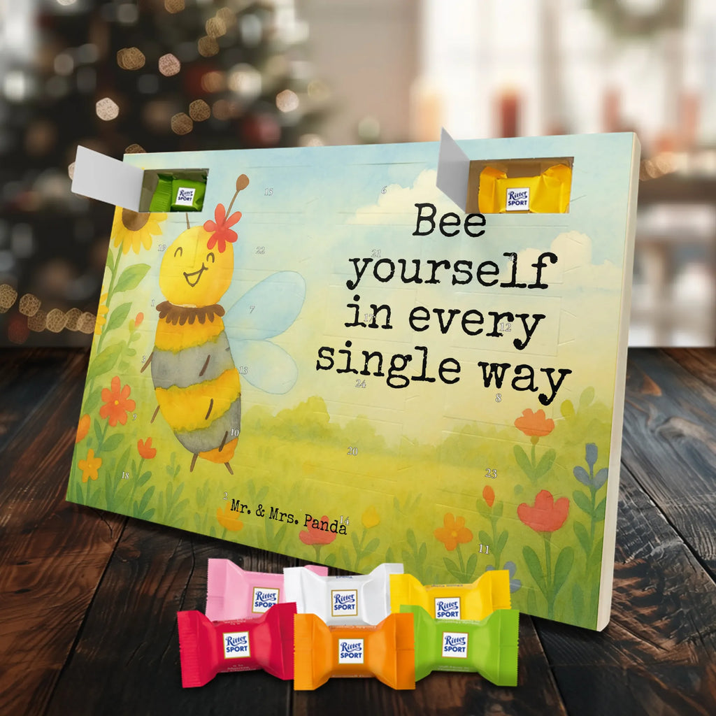 Chocolate advent calendar bee flower Design wasp, bumblebee