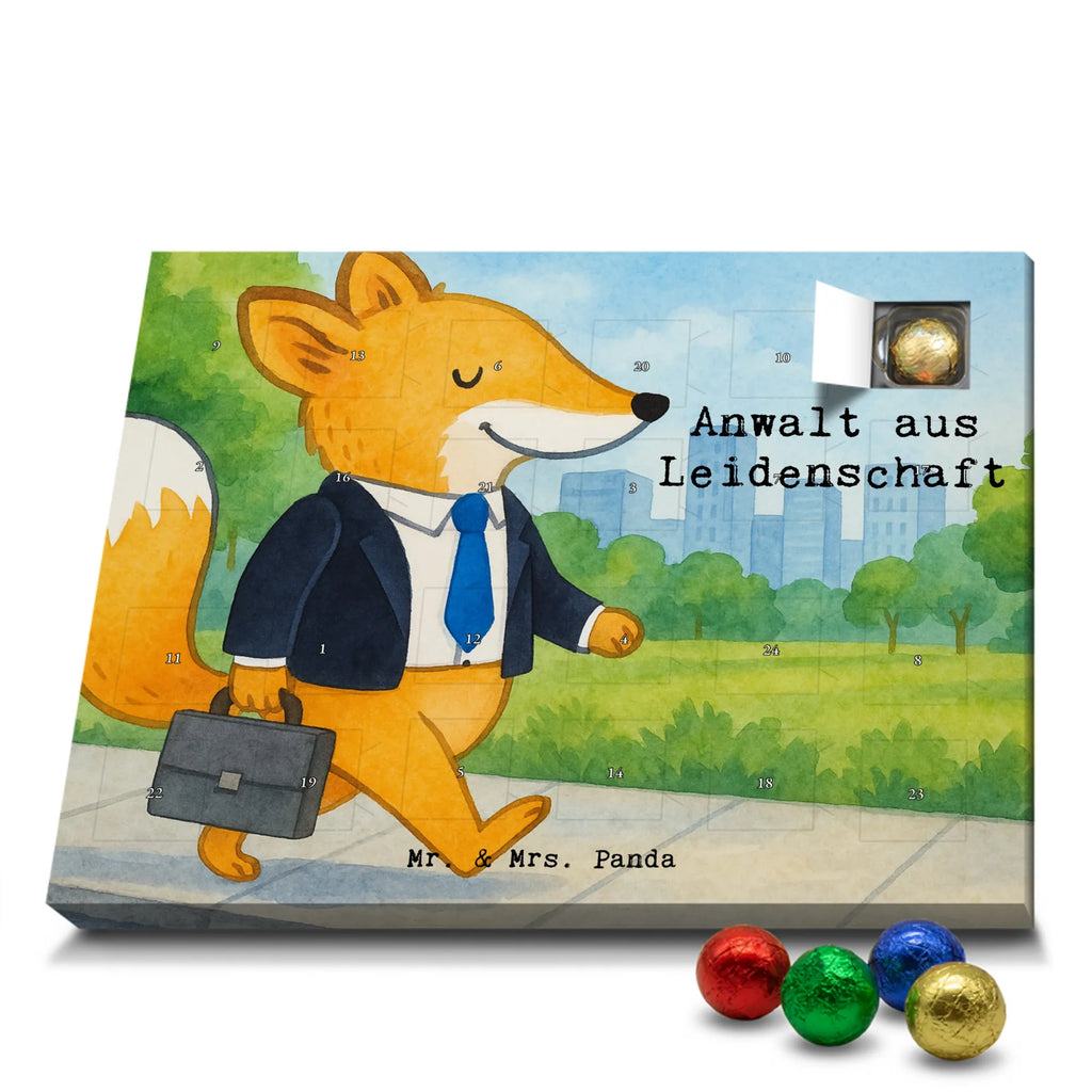 Chocolate advent calendar lawyer Passion Design gift, promotion, anniversary, retirement, sayings, job start, gift idea, best, farewell gift, profession, passing exam