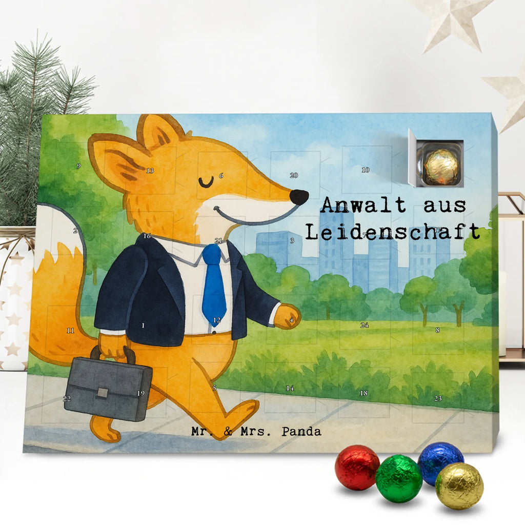 Chocolate advent calendar lawyer Passion Design gift, promotion, anniversary, retirement, sayings, job start, gift idea, best, farewell gift, profession, passing exam